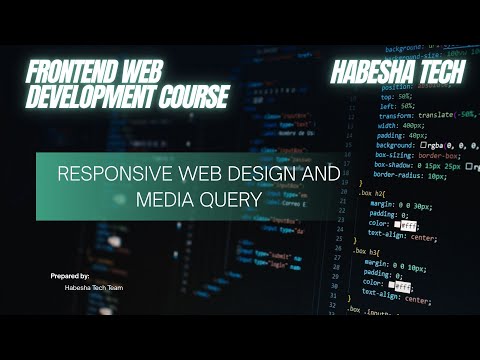 3 Responsive Web Design and Media Query