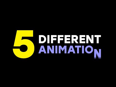 5 Stunning Title Text Animations in After Effects | Motion Graphics Tutorial