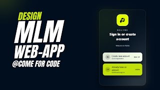 Professional MLM Web App Design using React JS & Supabase 🚀