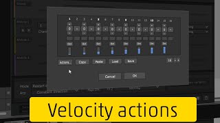 ChordPotion 2.6 - new velocity actions feature