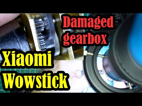 Xiaomi Wowstick teardown - damaged gearbox
