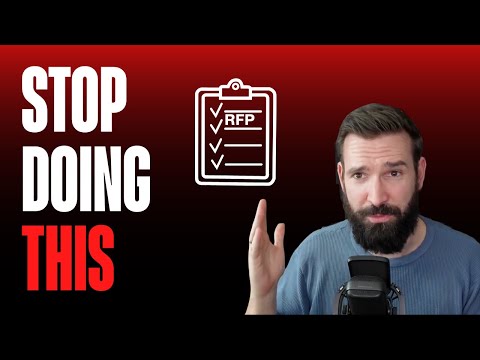 Stop Sending RfPs! (Do This Instead)