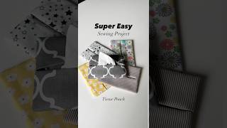 Super Easy Sewing Project For Beginner Sewers | Tissue Pouch