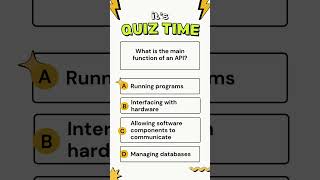 What Does an API Really Do? 🔌📲#API #codingbasics #quizshorts #developershort #systemintegration