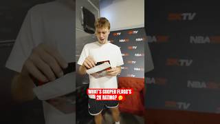 Cooper Flagg gets his 2K rating 👀