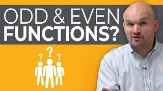 How to understand even functions and how we can determine a function is even