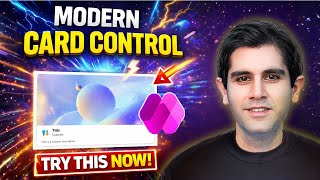 Power Apps Modern Card Control – Build Stunning Responsive Cards in Minutes 🔥