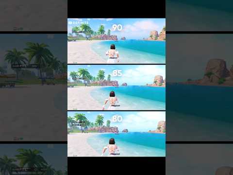 90 vs 85 vs 80 FOV