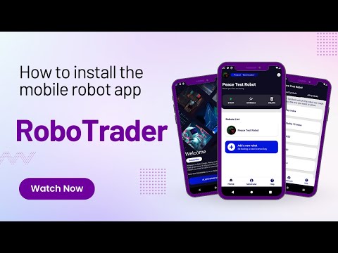 How To install and Setup RoboTrader | Mobile Robot APP