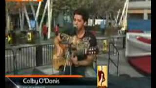 Colby O`Donis interview with Akon - Don't Turn Back Acoustic