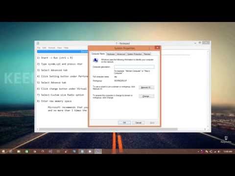 Increase Virtual Memory To Make More RAM
