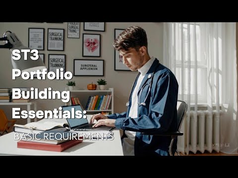 ST3 Portfolio Building Essentials: Part 1 - Basic Requirements
