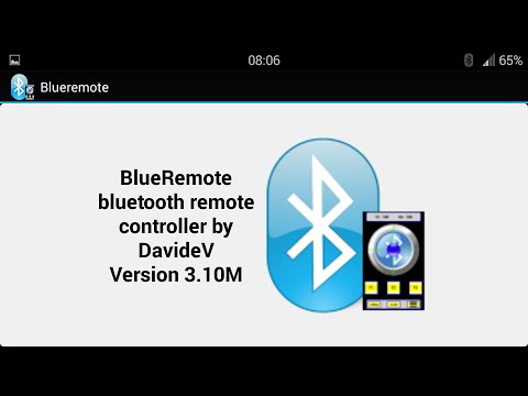 Blueremote, bluetooth remote controller app for android