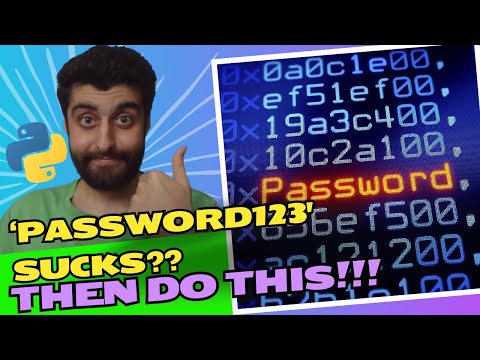 Password Pain No More! Python's Your New Security BFF (and Code Warrior)