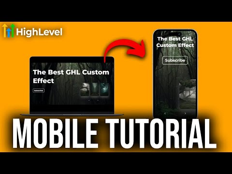 How to Make GoHighLevel Websites Mobile Responsive - Advanced GHL Tutorial