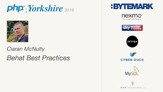 Ciaran McNulty - Behat Best Practices