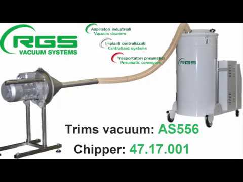 Trim Extractor Vacuum Cleaner With Chipper and Without Chipping
