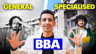 BBA General vs BBA with Specialization ? Which is Better in 2025 ? Honest Review