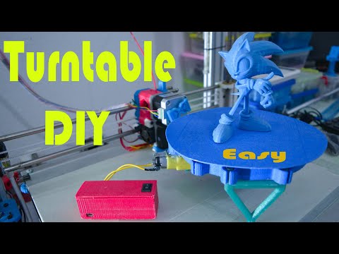 DIY Electric 360  Rotating Turntable for Photography #27