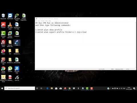 ASG | How we check WIFI password with using cmd