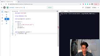 Counting ages with recursion in C++