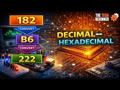 Lecture 1.2 – Decimal to Hexadecimal & Hexadecimal to Decimal | Step-by-step tutorial