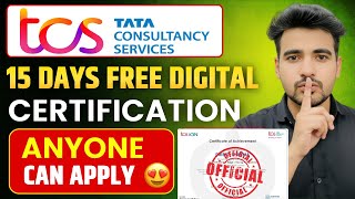 TCS 15 Days Free Digital Certification Course | TCS iON Career Edge Young Professional Course 2026