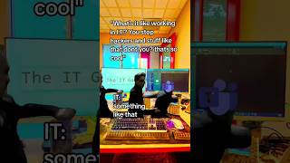 Ever wondered what working in IT really looks like?  #music #memes