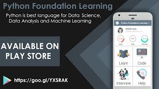 Python Foundation Learning App Intro | Developed by Awwalsoft