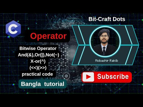 Bitwise Operators in C||#bitwiseoperators #bitwise_tutor #cprogrammingtutorial #banglatutorial