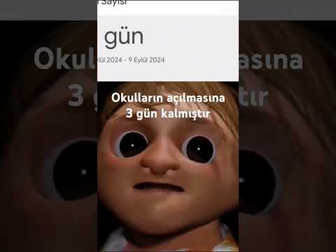 Okulların açılmasına 3 gün kalmıştır