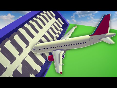 Airplanes vs Shredder | Besiege