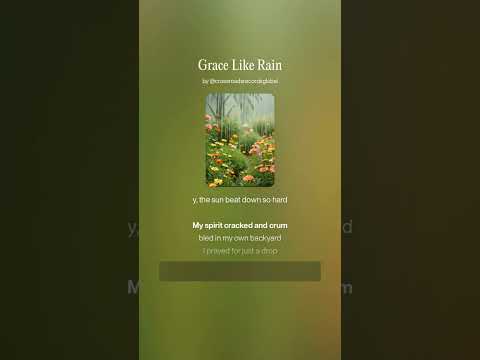 "Grace like a rain" is falling. Close your eyes. 🌧️ #music #bluesmusic #bluesballad #soulblues