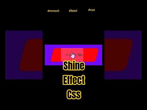 ✨How to create a skewed button with shine swip effect using HTML and CSS ✨  #coding #shorts
