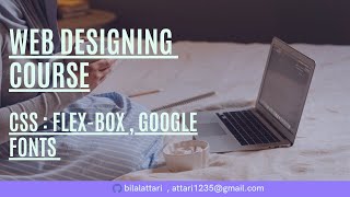Mastering Flexbox, Google Fonts, and Font Awesome Icons | Urdu Tutorial