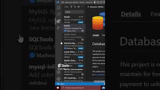 Connecting to MySQL Database from Visual Studio Code   Step by Step Guide