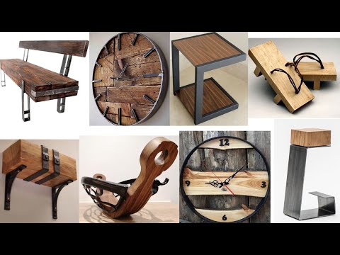 Timeless Fusion: Organic Meets Industrial in Reclaimed Wood & Metal Furniture & Décor Trends