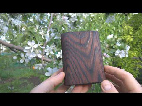 Handcrafted Wood Shou Sugi Ban 🔥 Yakisugi Tea Light Candle Holder Ecologic