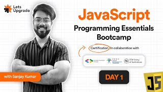 Day 1 | Introduction to JavaScript | JavaScript Programming Essentials Bootcamp (5 Days)