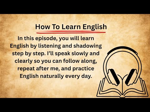How to learn English daily  #learningenglish #learning #listening