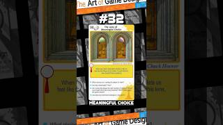 Game Design Tips #32 - Meaningful Choice | #gamedev #shorts
