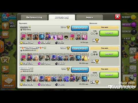 Max Th10 dead base 3 🌟 attack  # Clash_of_clans