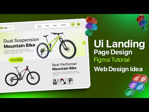 Store Landing Page Design in Figma | Tutorial | GrafiXer Bro