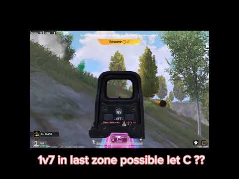 1v7 in last zone #bgmi #pubgmobile #battlegroundsmobileindia #pubgbattlegroundsmobileindiagameplay