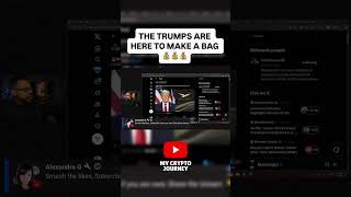The Trumps are making a BAG in #crypto #cryptocurrency #wlfi #trumpcoin #donaldtrump #trumpcoin
