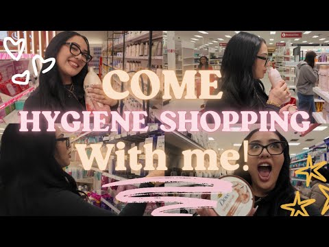 LETS GO HYGIENE SHOPPING AT TARGET!
