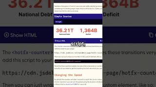 Web Page Counter with a Custom Element