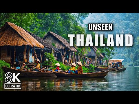 Unseen Thailand  Hidden Places You Won't Believe Exist!  Travel Video 8K
