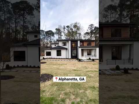 Modern Luxury Home for Sale in Alpharetta Georgia