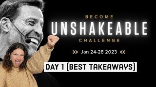 Tony Robbins Become Unshakeable Challenge 2023 | Day 1